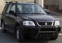 Honda CRV 1996-2001 Pałąk Przedni WT003 Czarny Stal Nierdzewna zdjęcia 1