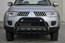 Mitsubishi L200 2006-2015 Pałąk Przedni WT003 Czarny (Stal Nierdzewna) zdjęcia 3