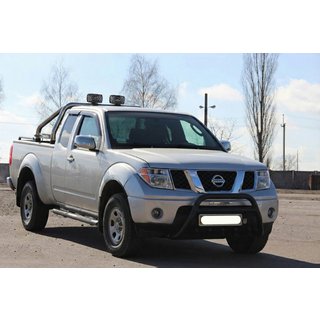 Przedni Pałąk WT003 Czarny Stal Nierdzewna Nissan Navara 2006-2015 zdjęcia 1