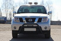 Nissan Pathfinder R51 2005-2014 Przedni Pałąk WT003 Czarny Stal Nierdzewna zdjęcia 5