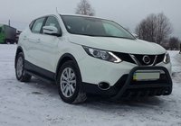 Nissan Qashqai 2014-2021 Przedni Pałąk WT003 Czarny Stal Nierdzewna zdjęcia 1