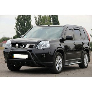 Osłona Przednia WT003 Czarna (Stal Nierdzewna) Nissan X-trail T31 2007-2014 zdjęcia 4