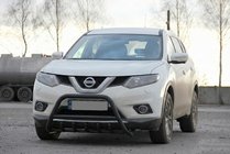 Nissan X-trail T32/Rogue 2014-2021 Przedni Pałąk WT003 Czarny Stal Nierdzewna zdjęcia 2