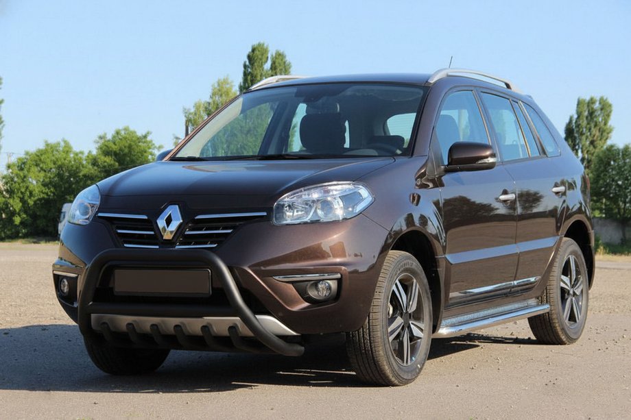 Renault Koleos 2008-2016 Pałąk Przedni WT003 Czarny (Stal Nierdzewna) Zdjęcia 1