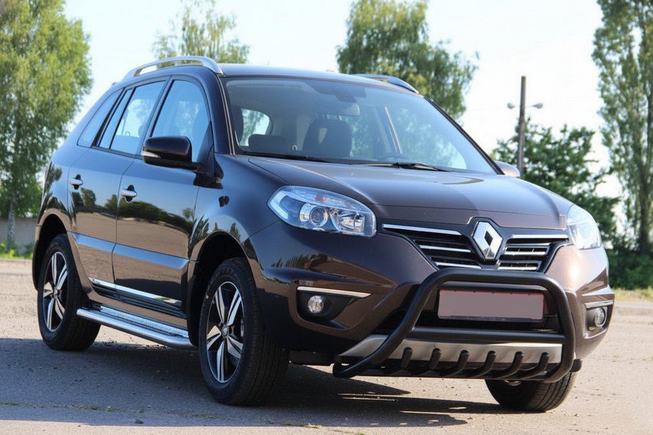 Renault Koleos 2008-2016 Pałąk Przedni WT003 Czarny (Stal Nierdzewna) Zdjęcia 5