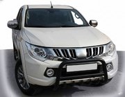 Mitsubishi L200 2015-2024 Przedni Pałąk WT003 Czarny Stal Nierdzewna zdjęcia 3