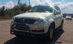 SsangYong Rexton I 2001-2017 Pałąk Przedni WT004 Czarny (Stal Nierdzewna) zdjęcia 2