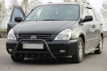 Kia Carnival 2002-2013 Pałąk Przedni WT004 Czarny (Stal Nierdzewna) zdjęcia 3