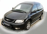 Chrysler Voyager 2001-2007 Przedni Pałąk WT003 Czarny (Stal Nierdzewna) zdjęcia 1