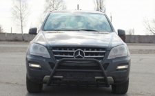 Mercedes ML W164 2005-2011 Pałąk Przedni WT003 Czarny (Stal Nierdzewna) zdjęcia 1