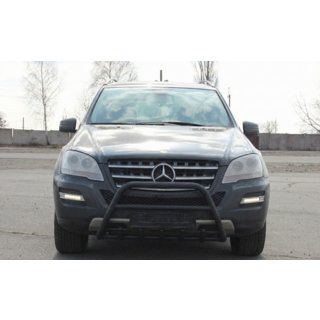 Pałąk Przedni WT003 Czarny (Stal Nierdzewna) Mercedes ML W164 2005-2011 zdjęcia 1