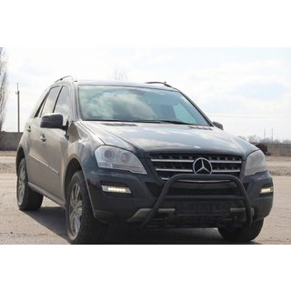 Pałąk Przedni WT003 Czarny (Stal Nierdzewna) Mercedes ML W164 2005-2011 zdjęcia 3