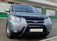 Hyundai Santa Fe 2 2006-2012 Pałąk Przedni WT004 Czarny (Stal Nierdzewna) zdjęcia 2