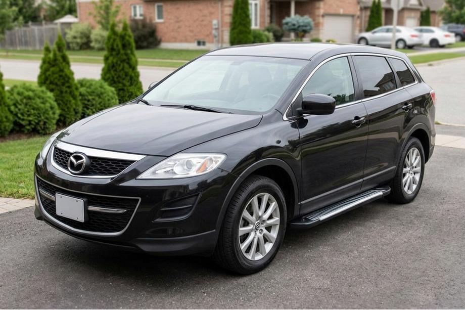 Mazda CX-9 2007-2016 Progi Boczne Line (2 szt., Aluminium) Image