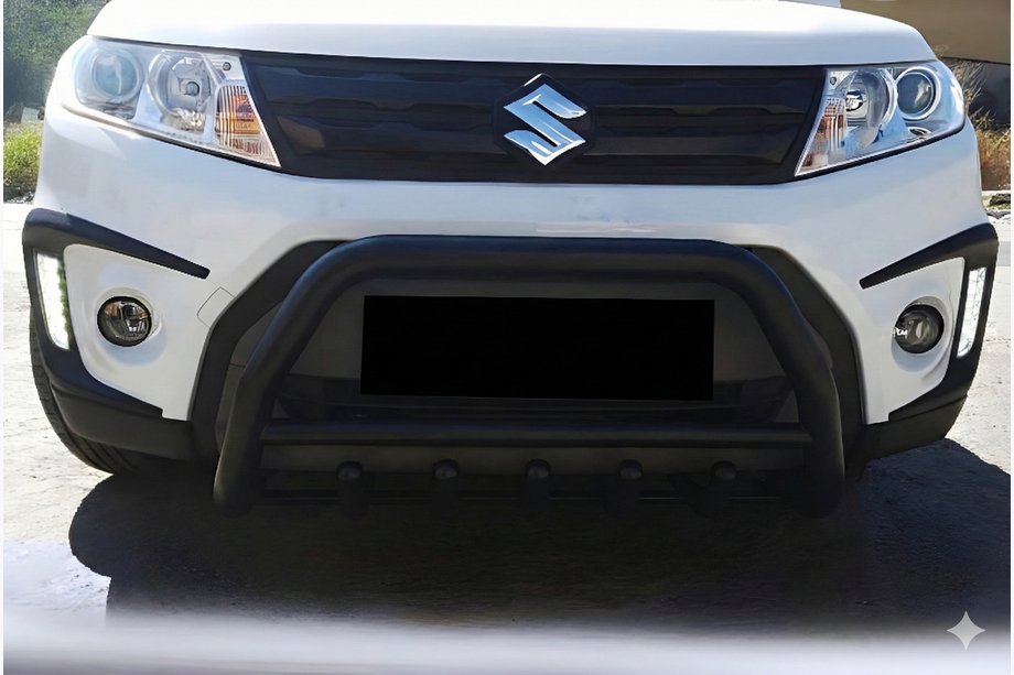 Suzuki Vitara 2015- Przedni Pałąk WT003 Czarny Stal Nierdzewna Image
