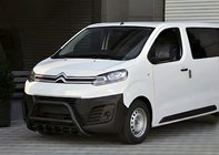 Citroen SpaceTourer 2016- Przedni Pałąk WT003 Czarny Stal Nierdzewna zdjęcia 3