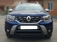 Renault Duster 2018-2024 Pałąk przedni bez napisu WT003 Czarny (nierdzewny) zdjęcia 3