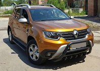 Renault Duster 2018-2024 Pałąk przedni bez napisu WT003 Czarny (nierdzewny) zdjęcia 5