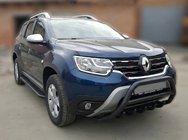 Renault Duster 2018-2024 Pałąk przedni bez napisu WT003 Czarny (nierdzewny) zdjęcia 1