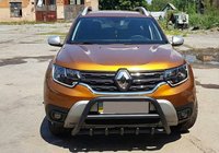 Dacia Duster 2018-2024 Pałąk przedni bez napisu WT003 Czarny (nierdzewny) zdjęcia 6