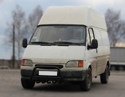Ford Transit 1991-2000 Przedni Pałąk WT003 Czarny Stal Nierdzewna zdjęcia 1