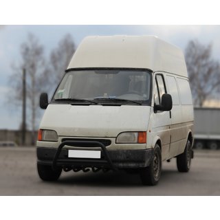 Przedni Pałąk WT003 Czarny Stal Nierdzewna Ford Transit 1991-2000 zdjęcia 1
