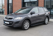 Mazda CX-9 2007-2016 Progi Boczné Bosphorus Black (2 szt., Aluminium) zdjęcia 1