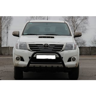 Przedni Pałąk WT003 Czarny Stal Nierdzewna Toyota Hilux 2006-2015 zdjęcia 1