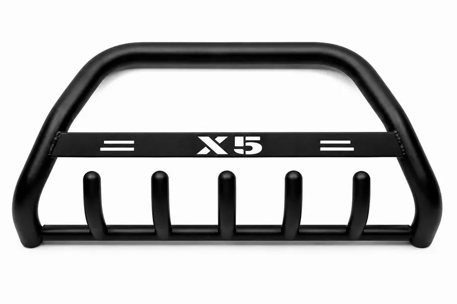 BMW X5 E53 1999–2006 Pałąk Przedni WT004 Czarny (Stal Nierdzewna) Image