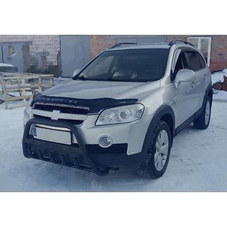 Pałąk Przedni WT004 Czarny (Stal Nierdzewna) Chevrolet Captiva 2006-2019 zdjęcia 1