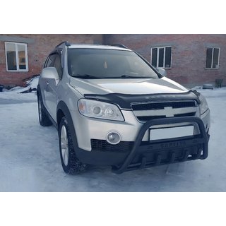 Pałąk Przedni WT004 Czarny (Stal Nierdzewna) Chevrolet Captiva 2006-2019 zdjęcia 2