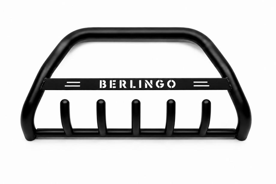 Citroen Berlingo 1996-2008 Pałąk Przedni WT004 Czarny (Stal Nierdzewna) Image