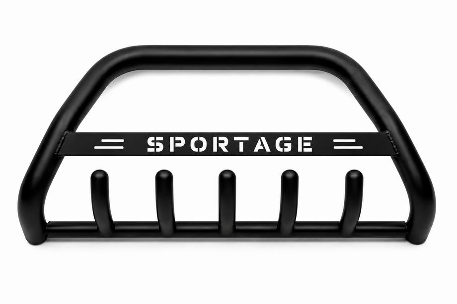 Kia Sportage 2015-2021 Pałąk Przedni WT004 Czarny (Stal Nierdzewna) Image