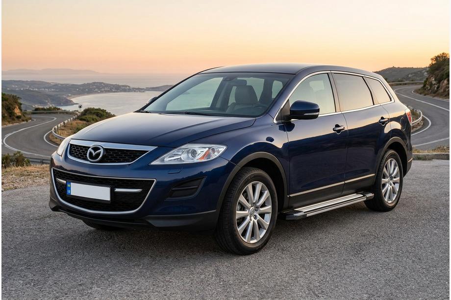 Mazda CX-9 2007-2016 Progi Boczné Rainbow (2 szt., Aluminium) Image