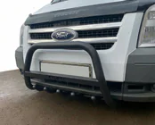 Ford Transit 2000–2014 Pałąk Przedni WT004 Czarny (Stal Nierdzewna) zdjęcia 1
