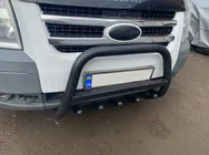 Ford Transit 2000–2014 Pałąk Przedni WT004 Czarny (Stal Nierdzewna) zdjęcia 2