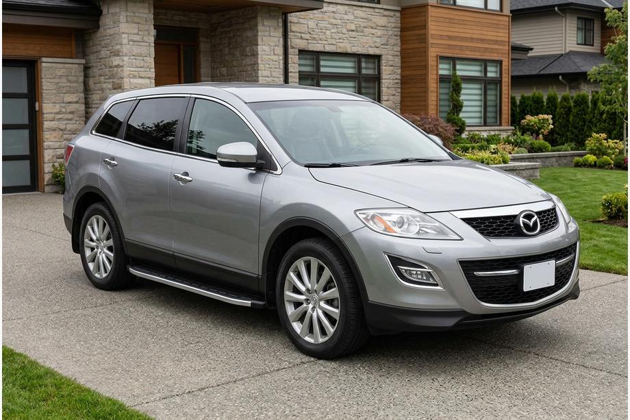 Mazda CX-9 2007-2016 Progi Boczné Fullmond (2 szt, aluminium) Image