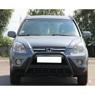 Pałąk Przedni WT004 Czarny (Stal Nierdzewna) Honda CRV 2001-2006 zdjęcia 1