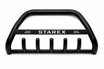 Hyundai H200, H1, Starex 1998-2007 Pałąk Przedni WT004 Czarny (Stal Nierdzewna) zdjęcia 3