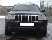 Jeep Grand Cherokee WK 2004-2010 Pałąk Przedni WT004 Czarny (Stal Nierdzewna) zdjęcia 1