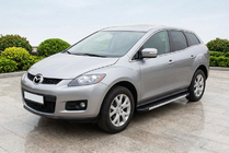 Mazda CX-7 2006-2012 Progi Boczné Duru (2 szt., Aluminium) zdjęcia 1