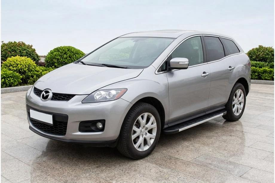 Mazda CX-7 2006-2012 Progi Boczné Duru (2 szt., Aluminium) Image