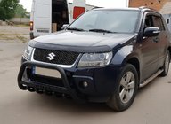 Suzuki Grand Vitara 2005-2017 Pałąk Przedni WT004 Czarny (Stal Nierdzewna) zdjęcia 1