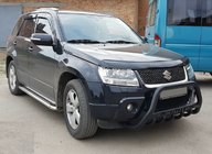 Suzuki Grand Vitara 2005-2017 Pałąk Przedni WT004 Czarny (Stal Nierdzewna) zdjęcia 4