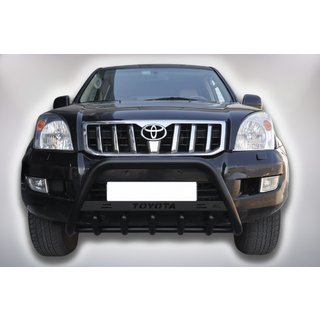 Pałąk Przedni WT004 Czarny (Stal Nierdzewna) Toyota Land Cruiser Prado 120 2002-2009 zdjęcia 1