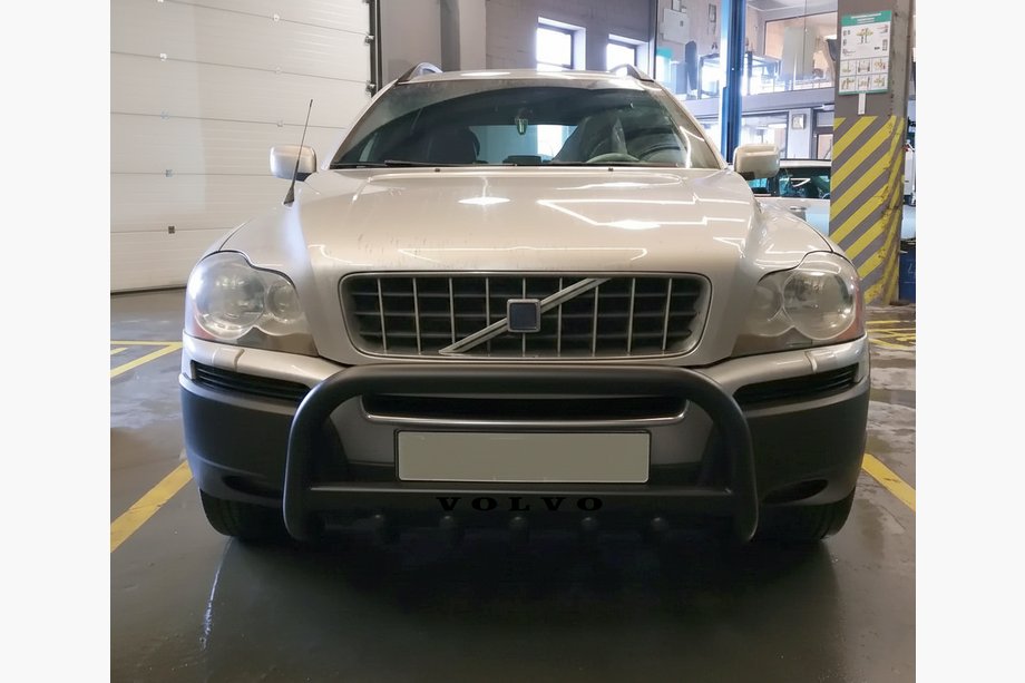 Volvo XC90 2002-2014 Pałąk Przedni WT004 Czarny (Stal Nierdzewna) Image