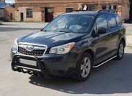 Subaru Forester 2013-2018 Przedni Pałąk WT003 Czarny Stal Nierdzewna zdjęcia 1