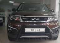 Chery Tiggo 5 2013- Przedni Pałąk WT003 Czarny Stal Nierdzewna zdjęcia 1