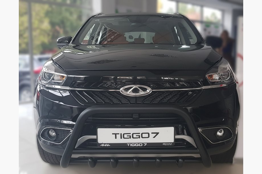 Chery Tiggo 7 2016-2019 Przedni Pałąk WT003 Czarny Stal Nierdzewna Image