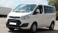 Ford Custom 2013-2022 Przedni Pałąk WT003 Czarny Stal Nierdzewna zdjęcia 1